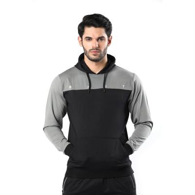 China Anti-Wrinkle BFIT Men's Training Sports Clothes Custom Logo Gym Workout Fitness Long Sleeve Pullover Quick Dry Hoodies for sale