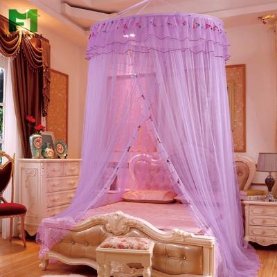 China Hafei Folded Colorful Mosquito Net For Double Bed Mosquito Net Bed Cloth for sale