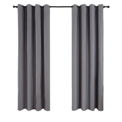 China 2021 High Frequency Blackout Plug And Play Blackout Single And Double Layer Fashion Luxury Curtains for sale