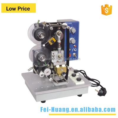 China Bill Printer Semiautomatic Dating Temperature Sensor HP-241B Brass Letters Coding Machine Paper Using for sale