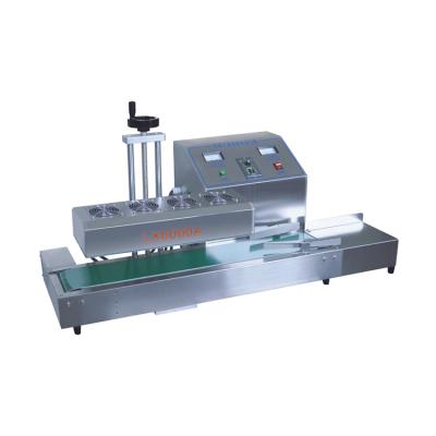 China Food Factory Price Automatic Plastic Bottle Cup Continue Induction Sealing Machine for sale