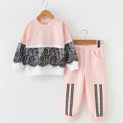 China Wholesale Casual Hot Selling Children's Kid's Set Clothes Girls Kids Dressing Sets With Low Price Girls' Dressing Sets 2021 Kids for sale