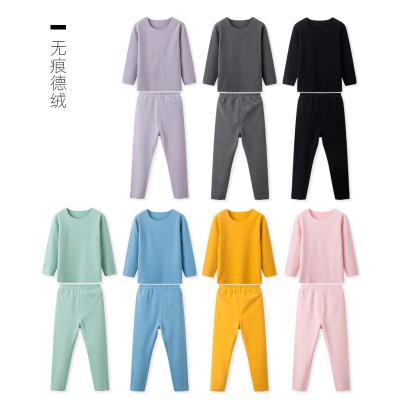 China Wholesale Breathable Baby Kids Unisex Pajamas Set Soft Cotton Girls Boys Girls Toddler Sleepwear Cute Sleep Suit for sale