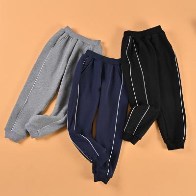 China Autumn And Winter New Wholesale Solid Color Anti-pilling Customized Children's Trousers Boys Sweatpants Pants for sale