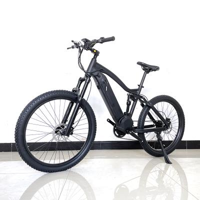 China 1000 W Powerful Aluminum Alloy Electric Bike Full Suspension E-Bike Mountain Bike for sale