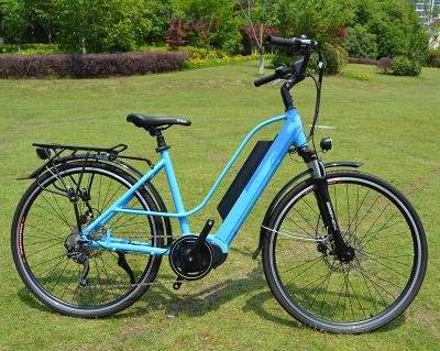 China Aluminum Alloy Bafang 250w Motor PAS Vintage City Bike Electric Bicycle for sale