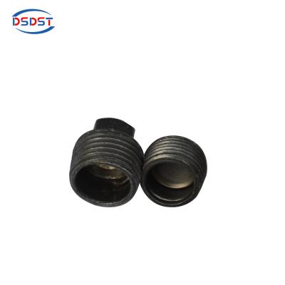 China Black Malleable Iron Pipe Fittings Malleable Iron Pipe Fittings Connector Pipe Nipples Plug End Pipes for sale