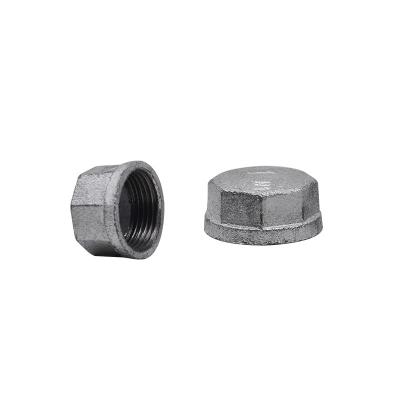 China Industrial Product Retro Accessories / Decoration Pipe Fittings HEBEI Factory Galvanized Iron Plug Caps Pipe Fittings End Pipe for sale