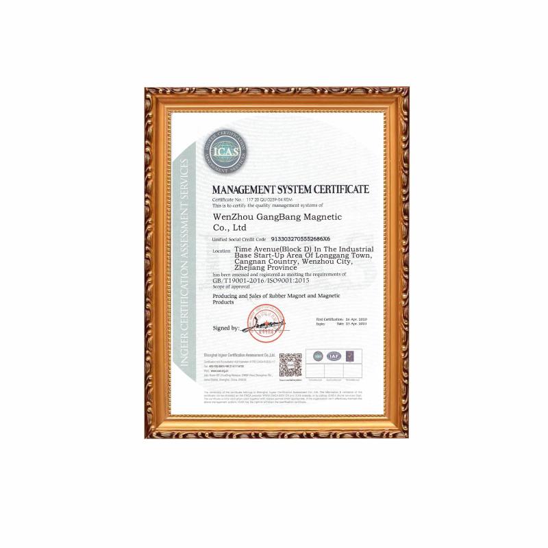 ISO9001 - Guangzhou Luox International Corporation