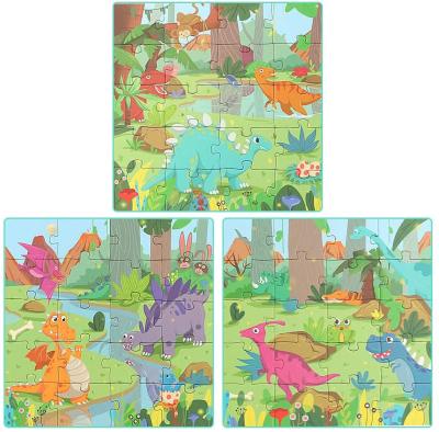 China Kinderpädagogisches Toy Custom Magnetic Jigsaw Puzzles-Kombinations-Buch für 4-8 Alter zu verkaufen