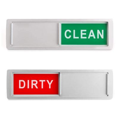 China 3M Adhesive Dishwasher Clean Sign Magnet Shutter 7*2*0.3 Inch for sale