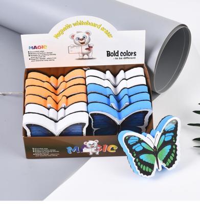 China EVA Magnetic Whiteboard Dry Eraser sentía la mariposa del borrador de la tiza en venta