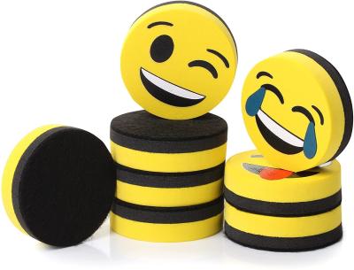 Cina Emoji Smiley Face Magnetic Dry Eraser sveglio per la lavagna Whitebaord in vendita