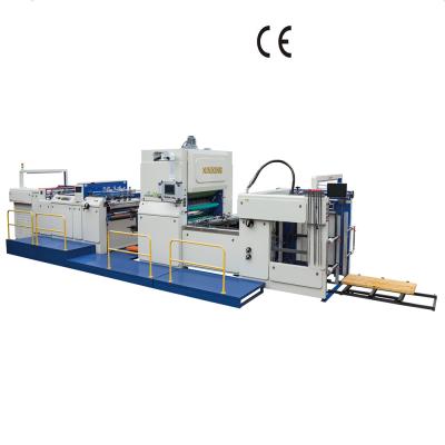 China machinery & Full Automatic Material ZFM-1080BN Magnetic Heating Film Laminating Machine for sale