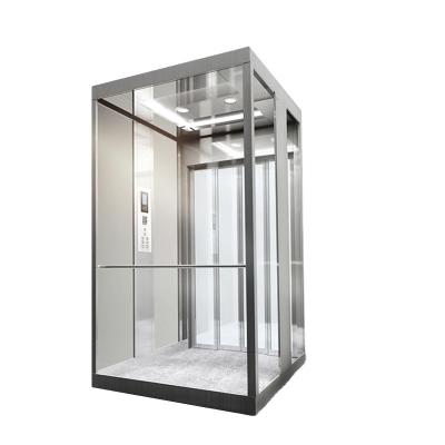 China Modern Home Elevator 3 Hydraulic Floor Load 400Kg Villa Lift Home Lifts For Sale for sale