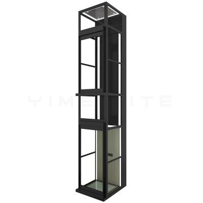 China 12 Meters Electric Residential Cheap Price Dumbwaiter Elevator Small Elevator House Passenger Elevator Modern for sale