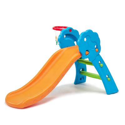 China Small Kindergarten Playground Toys Plastic Kids Toddler Slide Anti-collision Plastic Indoor Equipment Slide Slide For Kids Plastic for sale