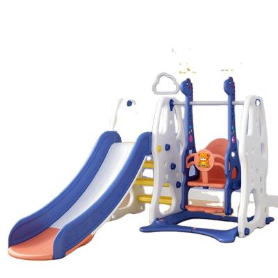 China 2021 Popular Colorful China Assembly New Hot Sale Plastic Indoor Baby Kids Good Quality Swing And Slide Easy For Home Use for sale