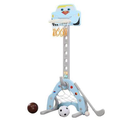 China Easy Assembly Updated Indoor Adjustable Portable Indoor Kids Basketball Plastic Stand for sale