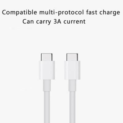 China Mobile Phone 3A Type C To Type C Fast Charger Data Cable PD Cable for sale