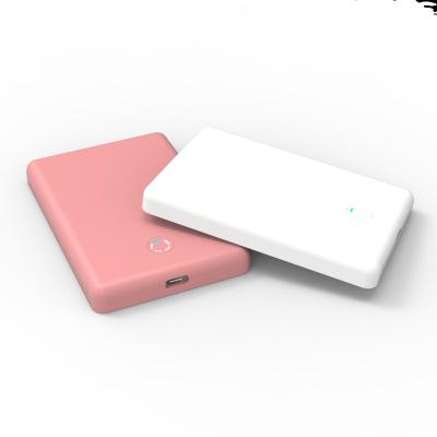 China Mini 4000Mah Wireless Charging Power Bank Good Fast Fast Delivery Mobile Phone Support Charging Backup Battery for sale