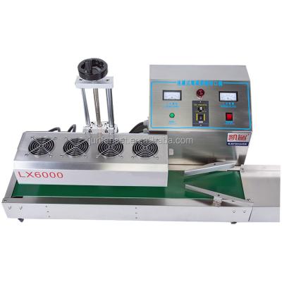 China LX6000 Automatic Beverage Aluminum Foil Sealer For Small Plastic Bottle Pill Bottle for sale