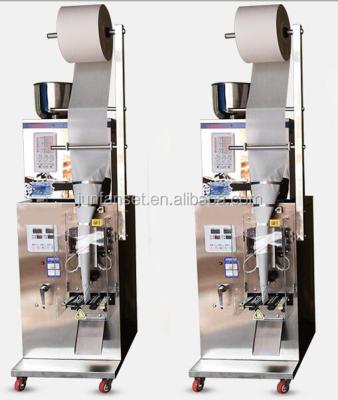 China JF-50 50g semi-automatic stainless steel beverage counting raw cereal/powder accessories /hardware packing machine for sale