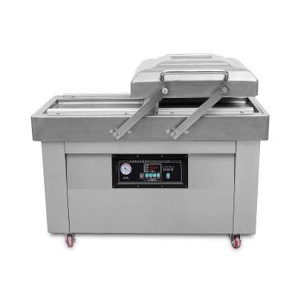 China DZ500/2SB Food Double Chamber Vacuum Packing Machine CE Approved Food Sealing Machine for sale