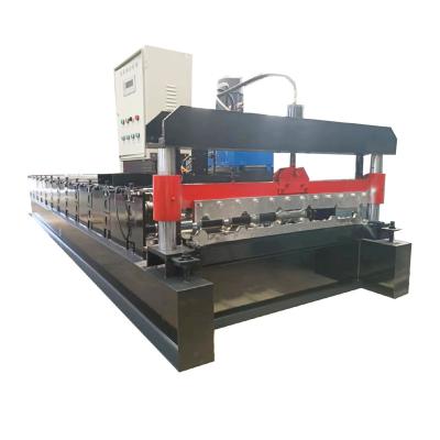 China Popular Single Layer Steel Panel Roll Old Building Construction Coil Roof Sheet Making Roll Forming Machine for sale