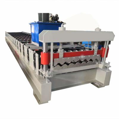 China Building Material Stores Thickness 0.2-0.8mm Metal Roofing Corrugated Galvanized Sheet Forming Machine for sale