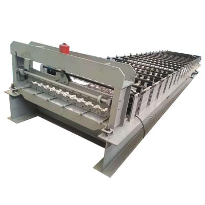 China New Product Production Metal Decking Roof Sheet Roll Forming Machine Galvanized Steel Deck Tile Making Machine for sale