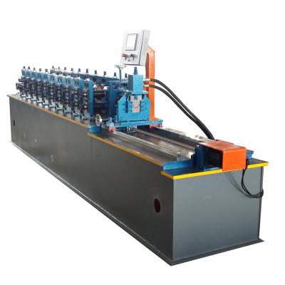 China Metal Supplier Cold Lightweight Stud 75 Keel Roof Sheet Production Bending Machine Furring Roll Forming Machine For Drywall for sale