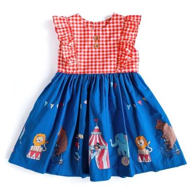 China Latest Fashion Anti-Static Girls Dress Sleeveless Summer Boutique Girl Clothing for sale