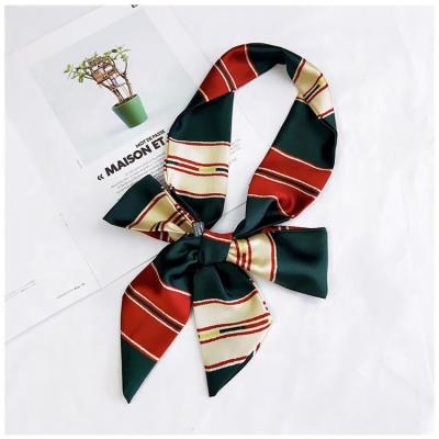 China Wholesale Cheap Long Bags Handle Decoration Tie Scarf Multifunctional Hand Ribbon Neck Tie Scarf for sale