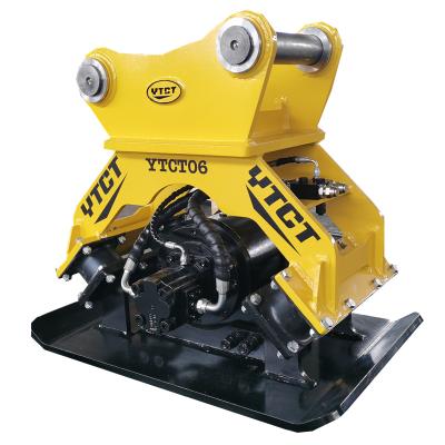 China For YTCT NM400 Q345B Compact Hydraulic Vibratory Plate Compactor For Excavators High Power Performance for sale