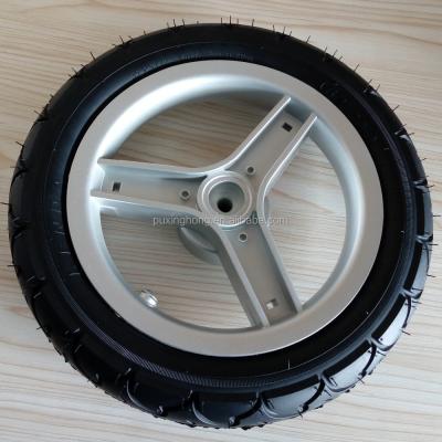 China Stroller PP Hub And PU Foam Baby Stroller Rubber Solid Tire for sale