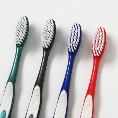 China Home High Quality Adult Toothbrush Handle Plastic Non-slip Toothbrush for sale