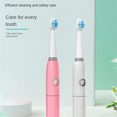 China Battery Operated Adult Home Use Smart Soft Battery Electric Toothbrush Electric Hair Dryer Ultrasonic Toothbrush In Stock for sale