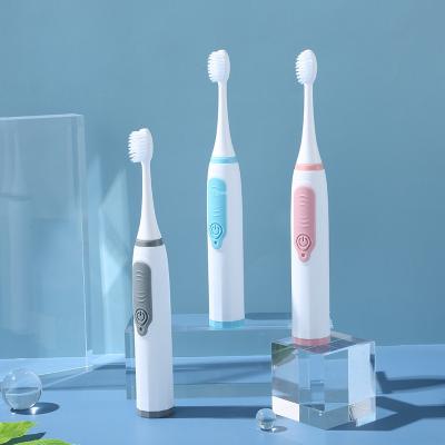 China Electric Toothbrush Battery Operated Men And Women Full Automatic Adult Household Non-rechargeable Soft Hair Waterproof for sale