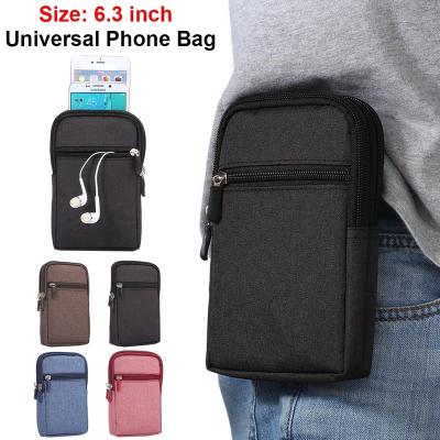 China Travel Pocket Cowboy Cloth Phone Pouch Belt Clip Bag for iPhone 11/11 Pro/XR/Samsung A10/A50/A20/S20/A51/S20 Case with Pen Holder Waist Bag for sale