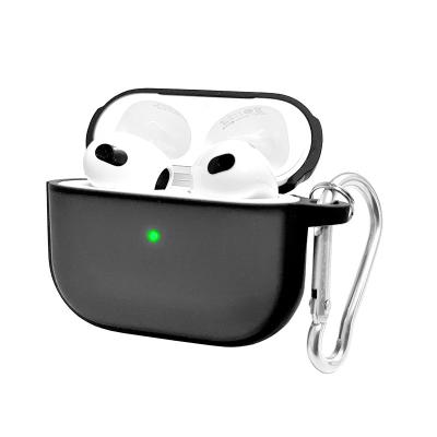 China Luxury Anti Lost Skin Shockproof Case For AirPods 3 Cover Matte Translucent Shock-Absorbing Protective Case 2021 For AirPods pro 2 1 for sale