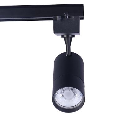 China Modern 360 Degree Adjustable Home Office Projector Cabinet Gallery Showcase Living Room 15W 25W 30W COB Led Track Light for sale