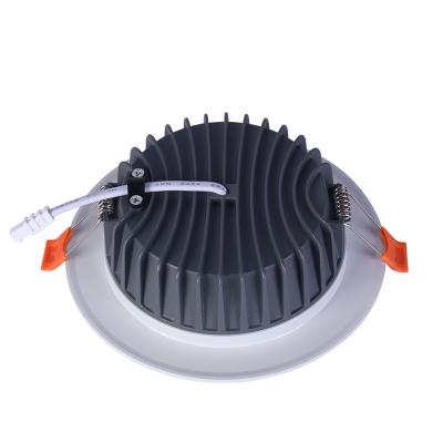 China Hot Selling High Efficiency 2022 Track Light Led Downlight With 360 Cut By 130mm Adjustable Dimmable Tracklights for sale