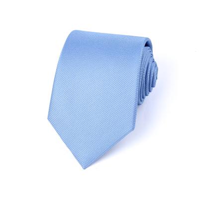 China High Quality Woven Solid Color Men's Work-utility Wholesale Jacquard Silk Tie Neck Tie for sale