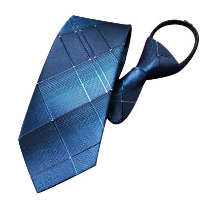 China Factory direct sale Work-utility 2021 new design poly jacquard business men's classic woven neck polyester ties for sale