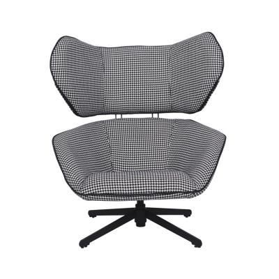 China Modern Fabric Upholstery Silla Lounge Reclining Lounge Chair Spinning Leisure for sale