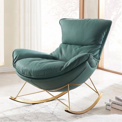 China Reclining Casual Modern Reclining Blue Rest Accent Chair for sale