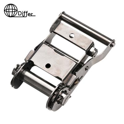 China DIFFERENT Cargo Control Ratchet 2 Inch 2000Kgs Stainless Ratchet Buckle Pneumatic Ratchet Tie Down for sale