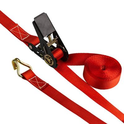 China Cargo Check 25mm 1 Inch 800Kgs Stainless Steel Ratchet Tie Down Tie Down Tie Down Ratchets for sale