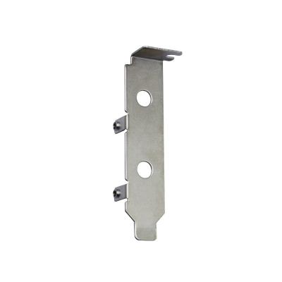 China Stainless Steel OEM Metal Products Work Stainless Steel Aluminum Fabrication Stamping Parts PCI Bracket for sale